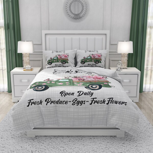 Truck Bedding Etsy