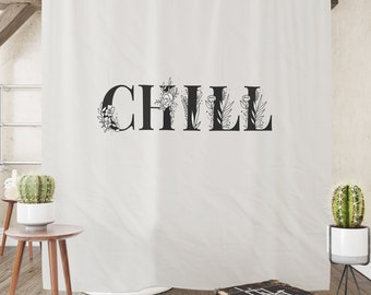 Chill Farmhouse Shower Curtain