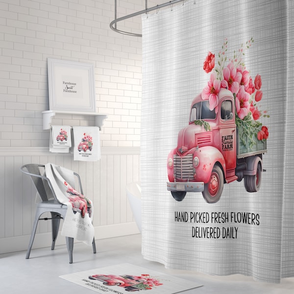 Truck Bathroom Decor Etsy