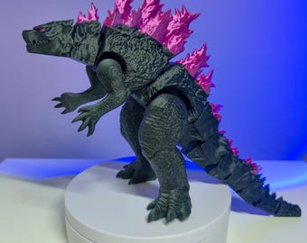 Godzilla - 3D Printed Figurine - 11.2 Inch Articulated Toy