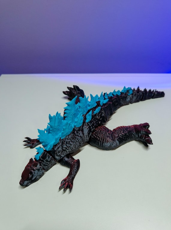 Godzilla - 3D Printed Figurine - 11.2 Inch Articulated Toy
