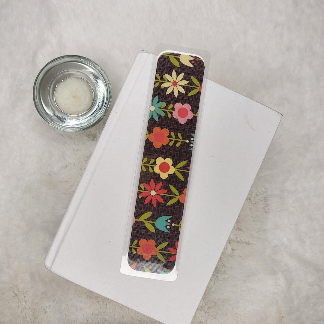 Laminated Bookmark, Spring Flowers, Book Lover Gifts, Gift for Readers ...