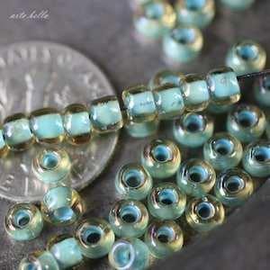 SEASCAPE .. 100 Japanese TOHO 6/0 Glass Seed Beads (2285-100)