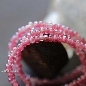 premium glass beads .. SILVERED POPPY BITS .. 50 Czech Glass Gem Cut Micro Faceted Rondelle Beads 3x2mm (9444-st) .. jewelry supplies