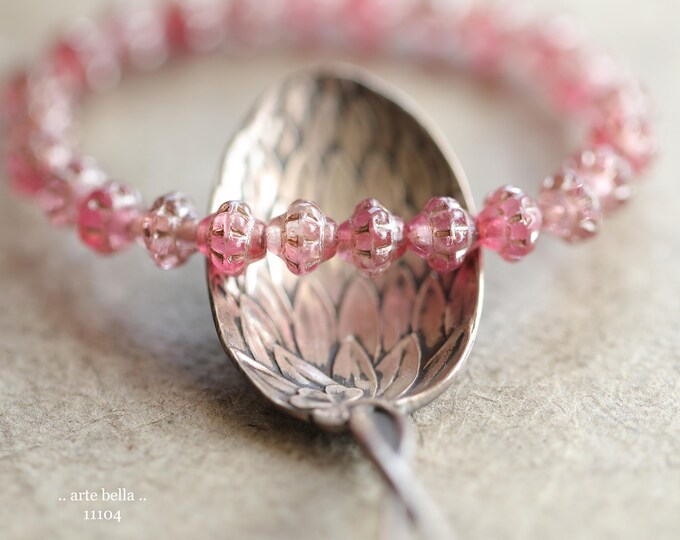 premium glass beads .. SILVERED SANGRIA BEBE Saturns .. New 25 Czech Glass Saturn Beads 6mm (11104-st) .. jewelry supplies