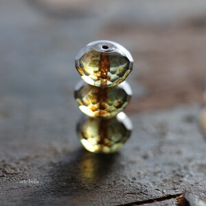 2pcs - Czech Glass Beads A349 Picasso Beads 22x18mm Travertine Beads Honey Bee Beads