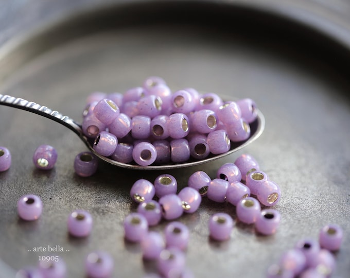 GLOWING CLEMATIS SEEDS .. New 100 Japanese Toho Glass Seed Bead Size 6/0 (10905-100) .. jewelry supplies