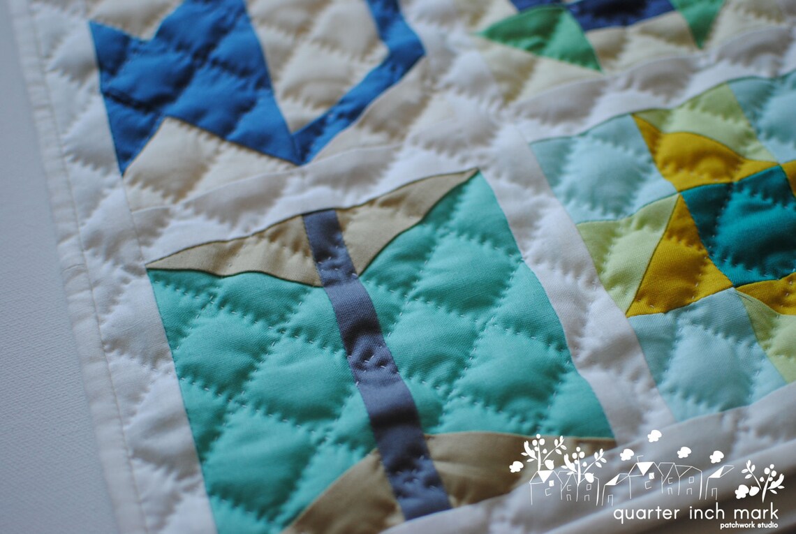 Mini Patchwork Sampler PDF Sewing Pattern - Etsy