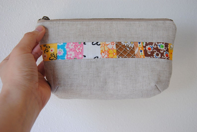 Patchwork Jo Jo Pouch/Clutch PDF Sewing Pattern image 3