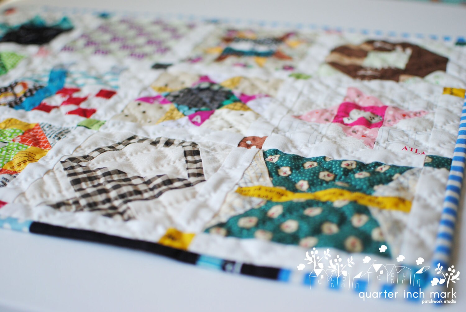 Mini Patchwork Sampler PDF Sewing Pattern - Etsy