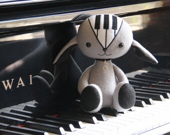Piano doll, gift for music lovers