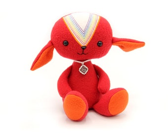 Root chakra / muladhara / first chakra, spiritual doll, yoga gift, meditation toy
