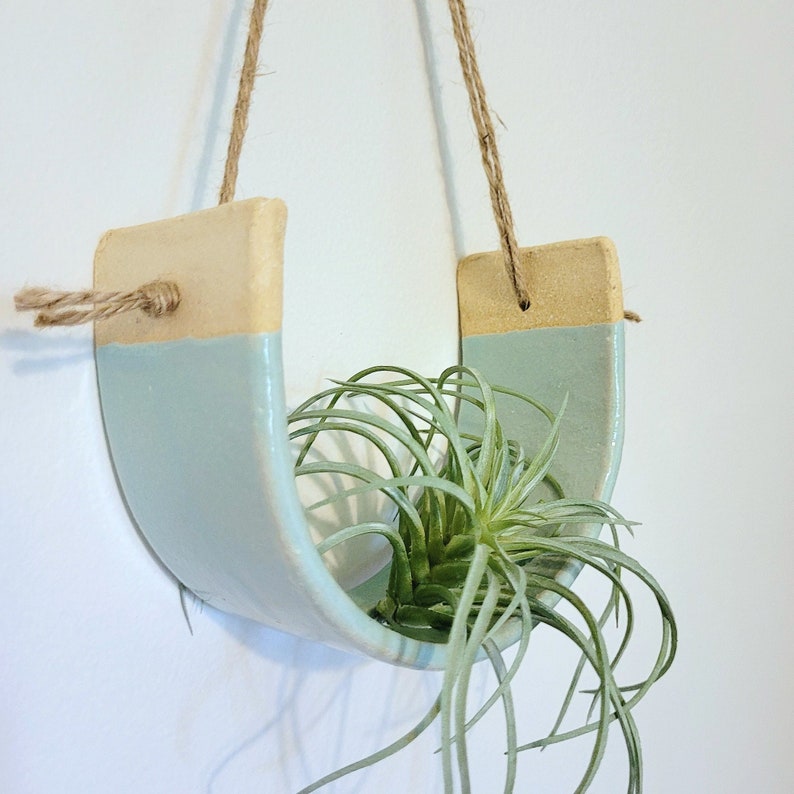Handmade Ceramic Hanging Planter for Air Plants and Orchids Etsy