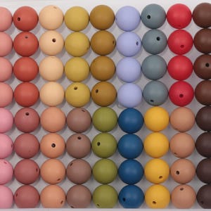 110-880Pcs Bulk Silicone Beads, Wholesale Beads, 9/12/15mm Round Silicone Beads, Colorful Silicone Beads, DIY Silicone Beads. beadable items