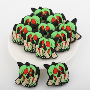 Claw Apple Silicone Focal Beads,Focal Silicone Beads,Pencil beads,Focal Beads Bulk for making pens and Keychains.