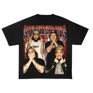 $uicideboy$ ツアーTシャツ G59 Recordsスーサイドボーイズ uicide Boy$ Suicide Boys Grey Day Tour G59 Records Rap Hip