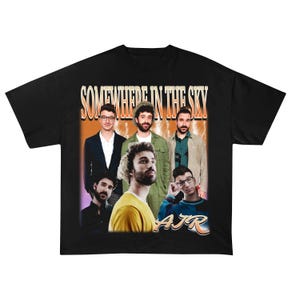 AJR Somewhere In The Sky Shirt, AJR Band Fan Shirt, Ajr Members Chibi Shirt, Ajr Band Shirt, AJR Band Merch, Gift For Fan Men Women