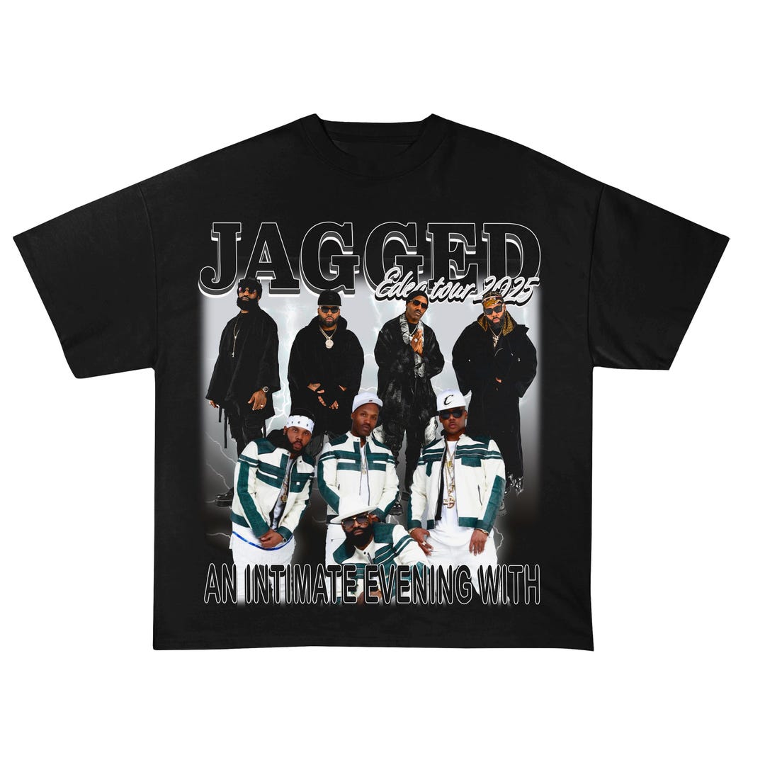 Jagged Edge, R&B Legends, Custom 90s Shirt, Unisex Tee, Gift for