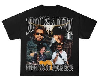 2025 Brooks and Dunn Neon Moon Tour Shirt, Brooks & Dunn Merch, Brooks And Dunn Country Music, Brooks And Dunn Fan Gift, Brooks And Dunn Tee