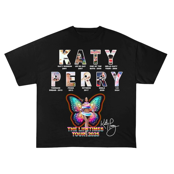 Katy Perry Tour, Katy Perry Graphic Tee Shirt, 2025 Katy Perry