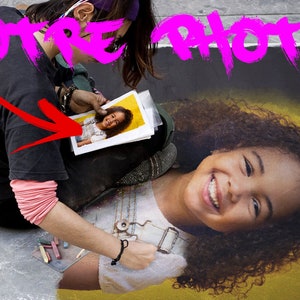 10 PAVEMENT-ARTIST! (with your image/photo)