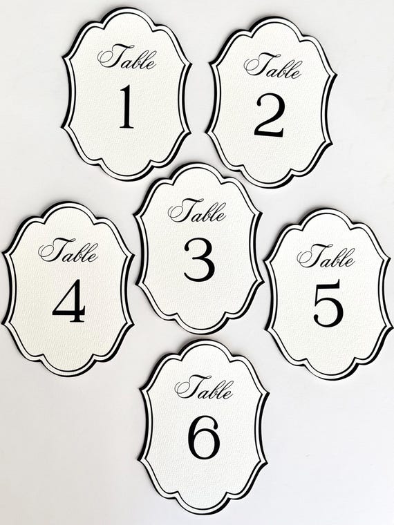 watercolor table numbers | paper table numbers | custom table number| bachelorette | dinner party table number | custom table decor