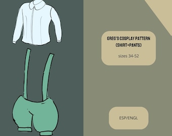 Greg's cosplay pattern - Over the garden wall.