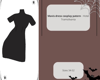 Mavis Cosplay Pattern - Hotel Transylvania