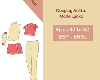 Aelita, Code Lyoko, Cosplay Pattern