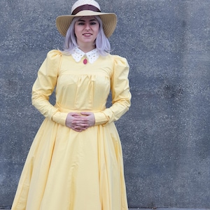 Howl&#39;s Moving Castle Sophie yellow finale dress cosplay Commission