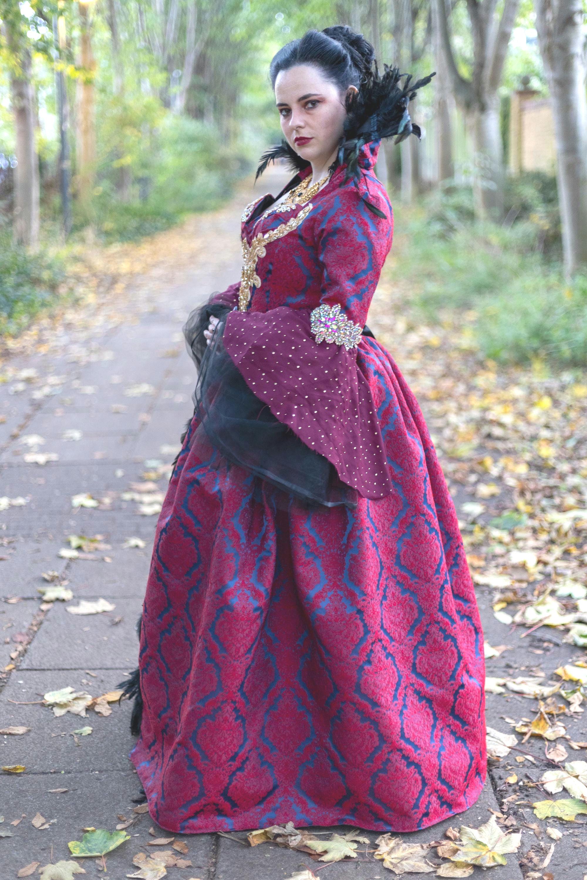 once upon a time regina purple dress Evil Queen Costume