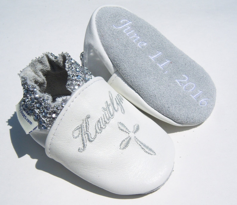 Baby Girl Christening Booties Fancy Baptism Shoes for Girls Etsy