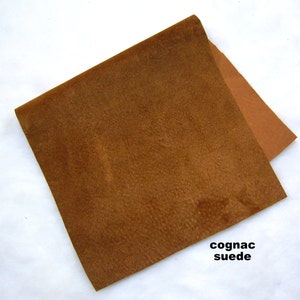 leather skin piece remnant crafts suede scrapbooking jewelery doll making purse image 4