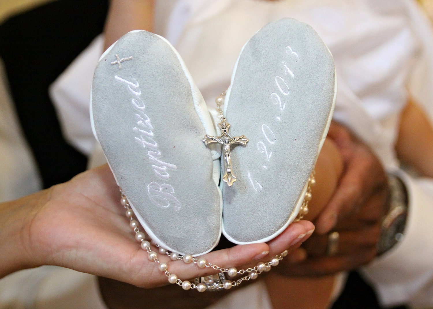 baptism booties