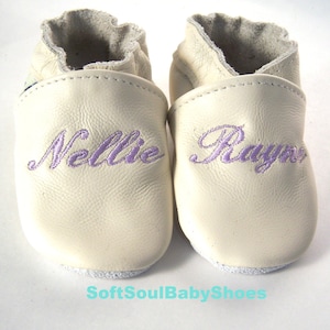 Christening leather shoes Ivor, christening girl shoes,leather baptism girl  shoes, dedication cream shoes,baptism shoes