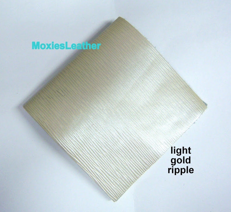 gold leather pieces gold leather hides teal leather white gold leather , copper color leather , leather pieces for crafts image 3