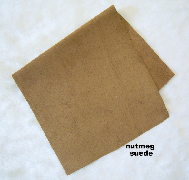 leather skin piece remnant crafts suede scrapbooking jewelery doll making purse image 3