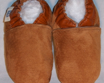 children moccasins leather soles baby mocasins - native moccasins - genuine suede moccasins-