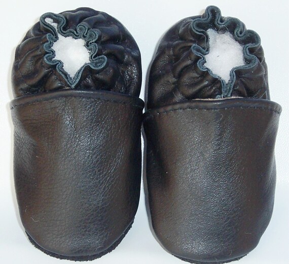 soft leather booties