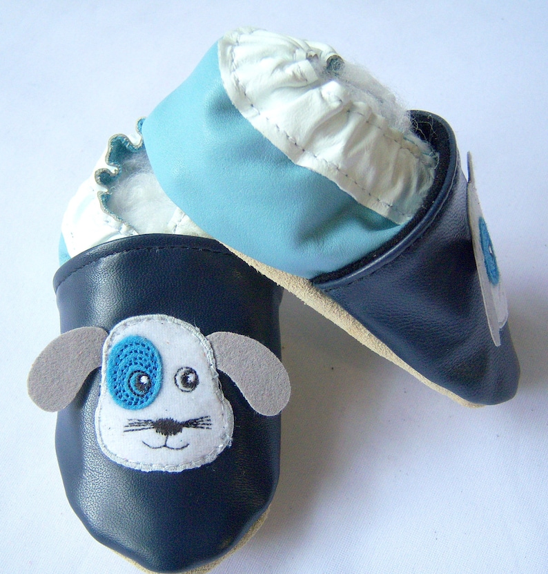 soft sole leather baby shoes solid cream 3-4t