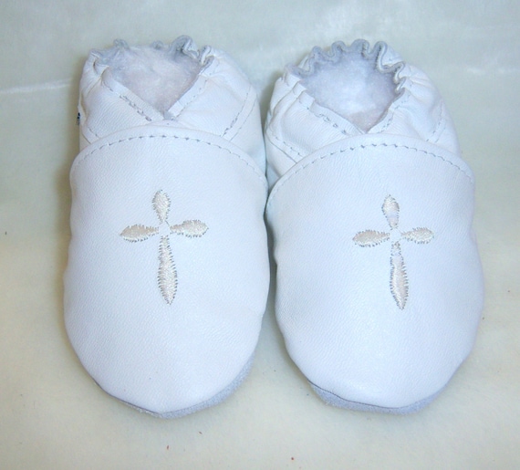 Baptism Shoes white Leather Shoes cream Cross Christening Shoes Embroidered Cross Baptismal Shoes Baptism Boy Shoes Baptism Girl Etsy Canada
