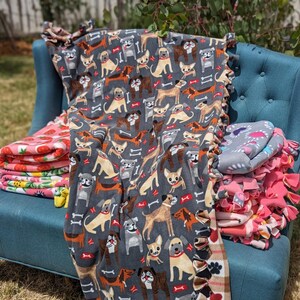 Paws & Snuggles Blanket | Great Gift for Dog Lovers, Fur Babies and ANY Occasion!