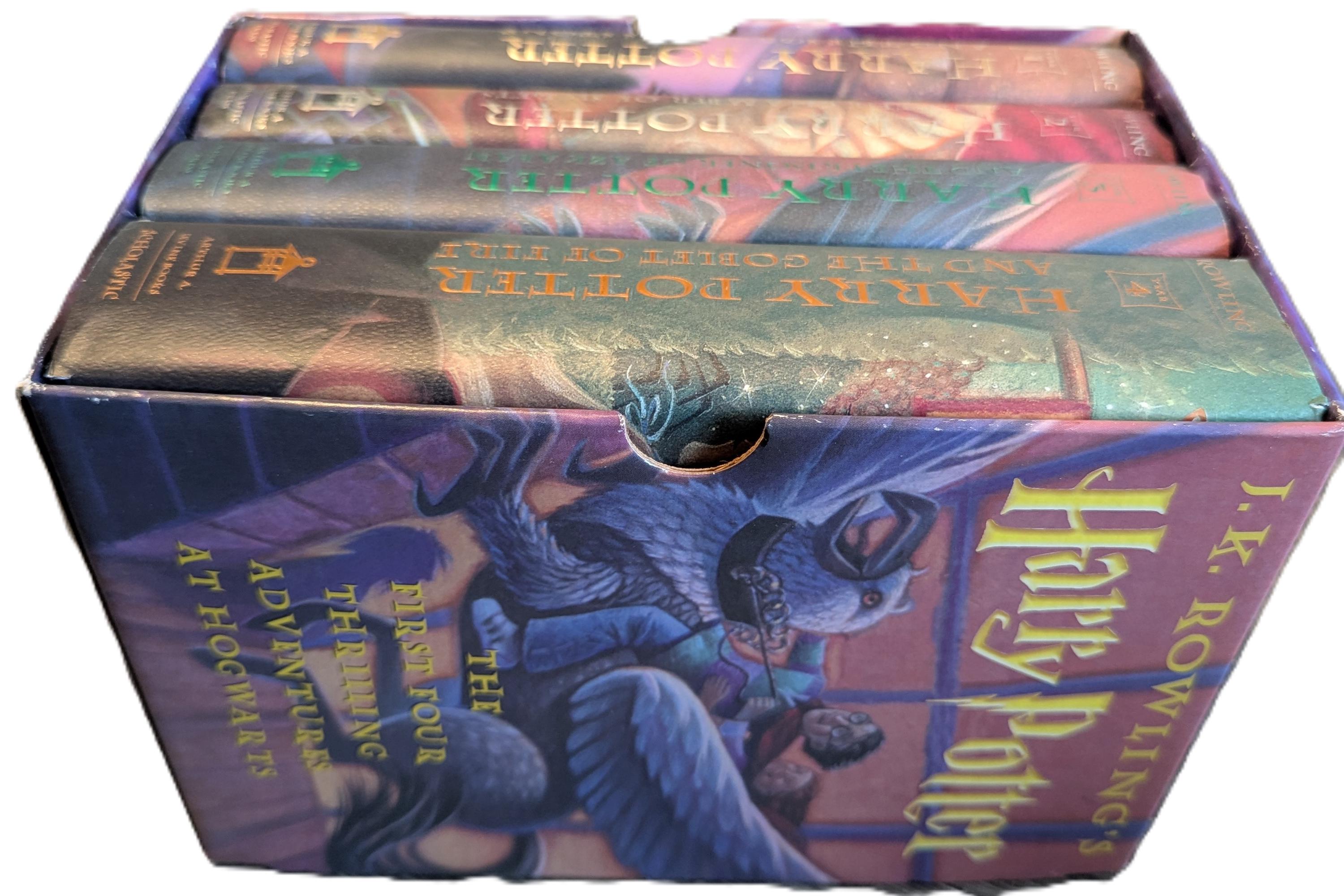Vintage Harry Potter Books 1-4, Collection 1st American Editions