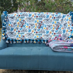 The Koala Cuddlefest Blanket | Make a great storytime blanket with extra warm fleece
