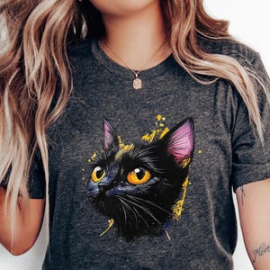 Katzenbesitzer TShirt Tierliebhaber Geschenk Katze Papa T-Shirt Katzenliebhaber Shirt lustiges Katzen-Shirt Haustier-Liebhaber-T-Shirt für Frauen Geschenk für Katzenmutter T-Shirt für sie