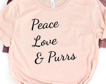 Cat Lover Shirt Gifts for Cat Lovers Tee Gift For Cat Mom TShirt Cat Owner Gift Funny Cat Shirt for pet lover T-shirt for animal lover