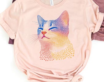 Shirt kattenliefhebber shirt huisdier minnaar shirt kat shirt moeder kat eigenaar cadeau grappige kat shirt voor dierenliefhebber T-shirt voor dierenvriend T-shirt vrouwen