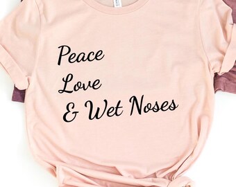 Camiseta para amantes de los perros, regalo para amantes de los perros, camiseta para mamá de perro, regalo para dueño de perro, camiseta divertida para amantes de las mascotas, camiseta para amantes de los animales