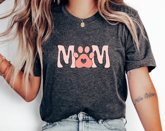 Camiseta para amantes de los perros, regalo para amantes de los perros, camiseta para mamá de perro, regalo para dueño de perro, camiseta divertida para amantes de las mascotas, camiseta para amantes de los animales