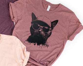Cat Lover Shirt Gifts for Cat Lovers Tee Cat Mom TShirt Cat Owner Gift Funny Cat Shirt for pet lover T-shirt for animal lover T shirt women